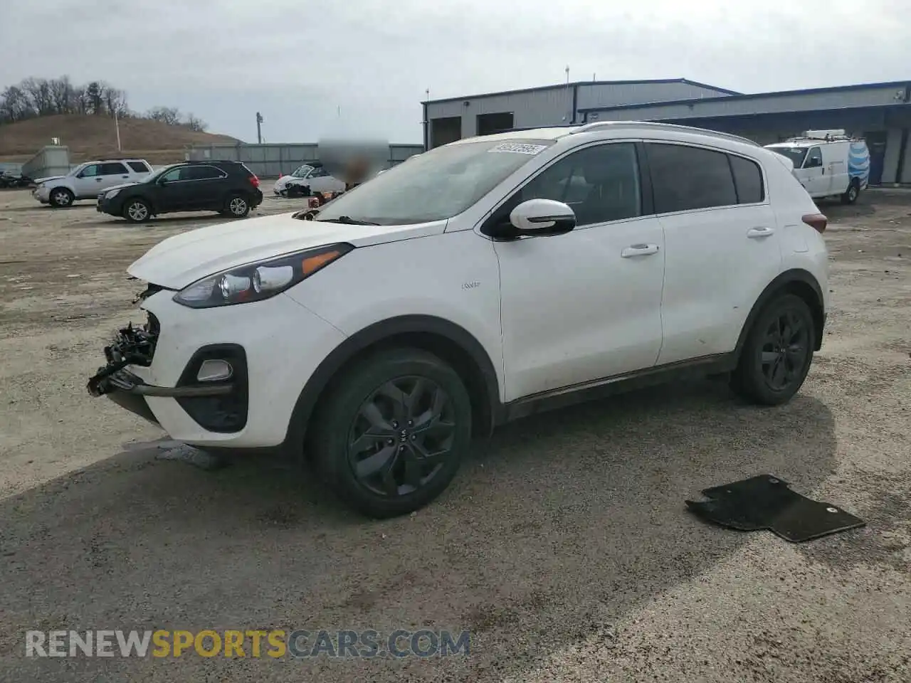 1 Photograph of a damaged car KNDP6CAC1M7876841 KIA SPORTAGE 2021