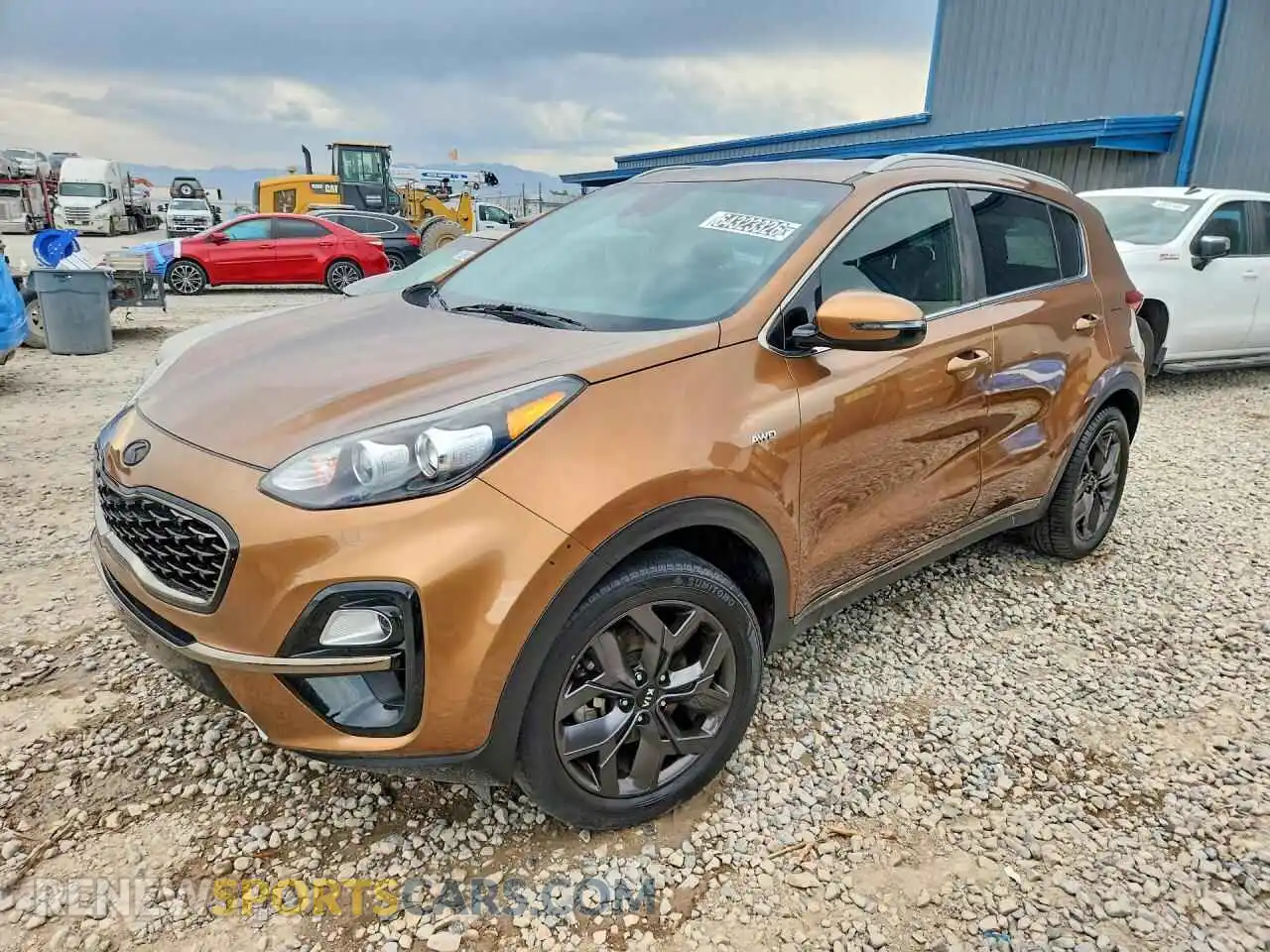 1 fotografías del automóvil dañado KNDP6CAC1M7898631 KIA SPORTAGE 2021