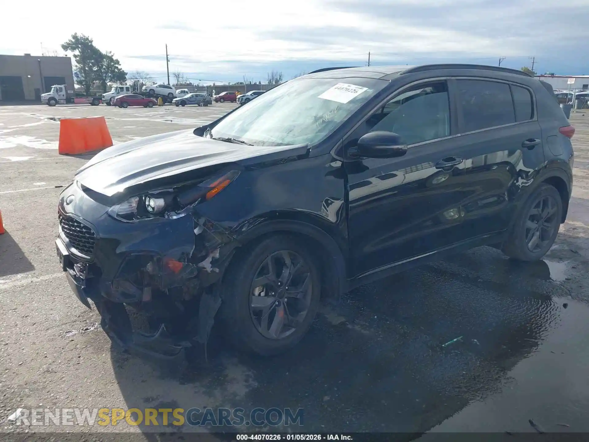 2 Photograph of a damaged car KNDP6CAC2M7872555 KIA SPORTAGE 2021