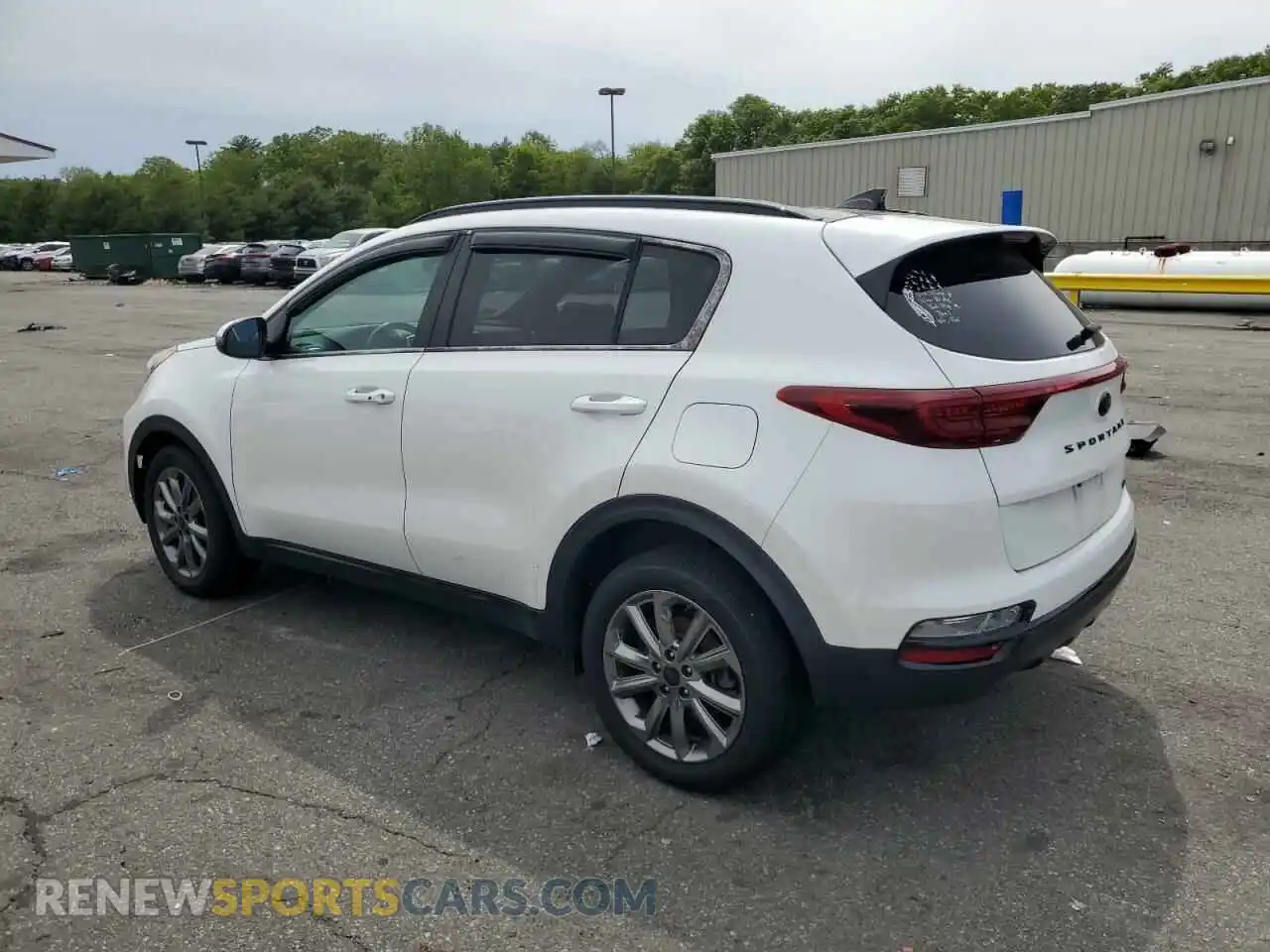 2 Photograph of a damaged car KNDP6CAC4M7938622 KIA SPORTAGE 2021