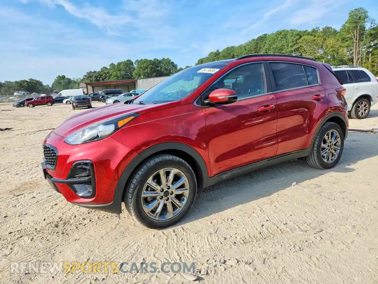 1 fotografías del automóvil dañado KNDP6CAC5M7867897 KIA SPORTAGE 2021