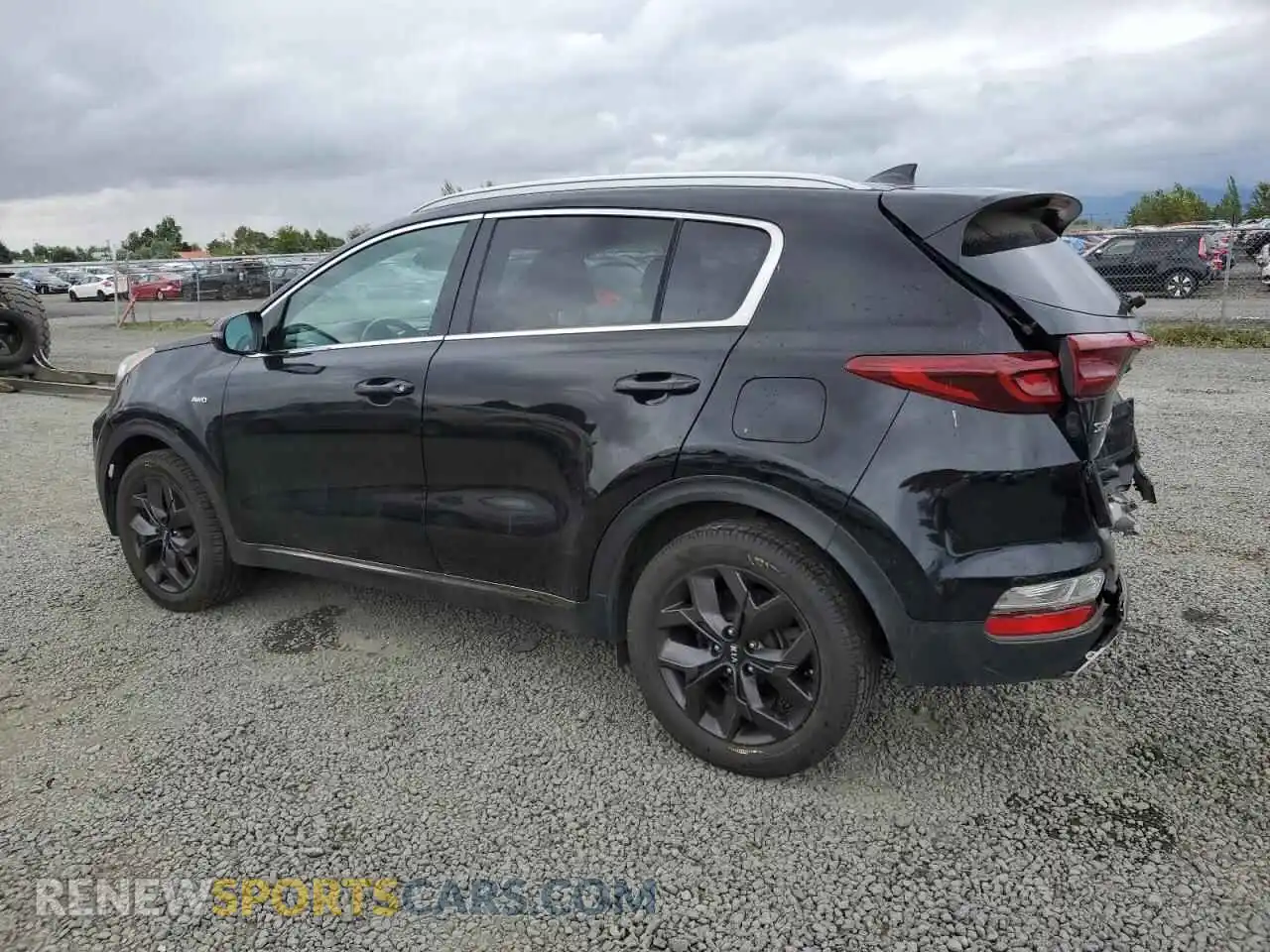 2 Photograph of a damaged car KNDP6CAC5M7899796 KIA SPORTAGE 2021