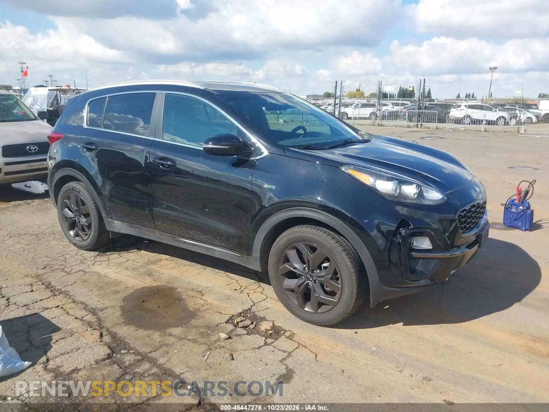 1 Photograph of a damaged car KNDP6CAC5M7905760 KIA SPORTAGE 2021