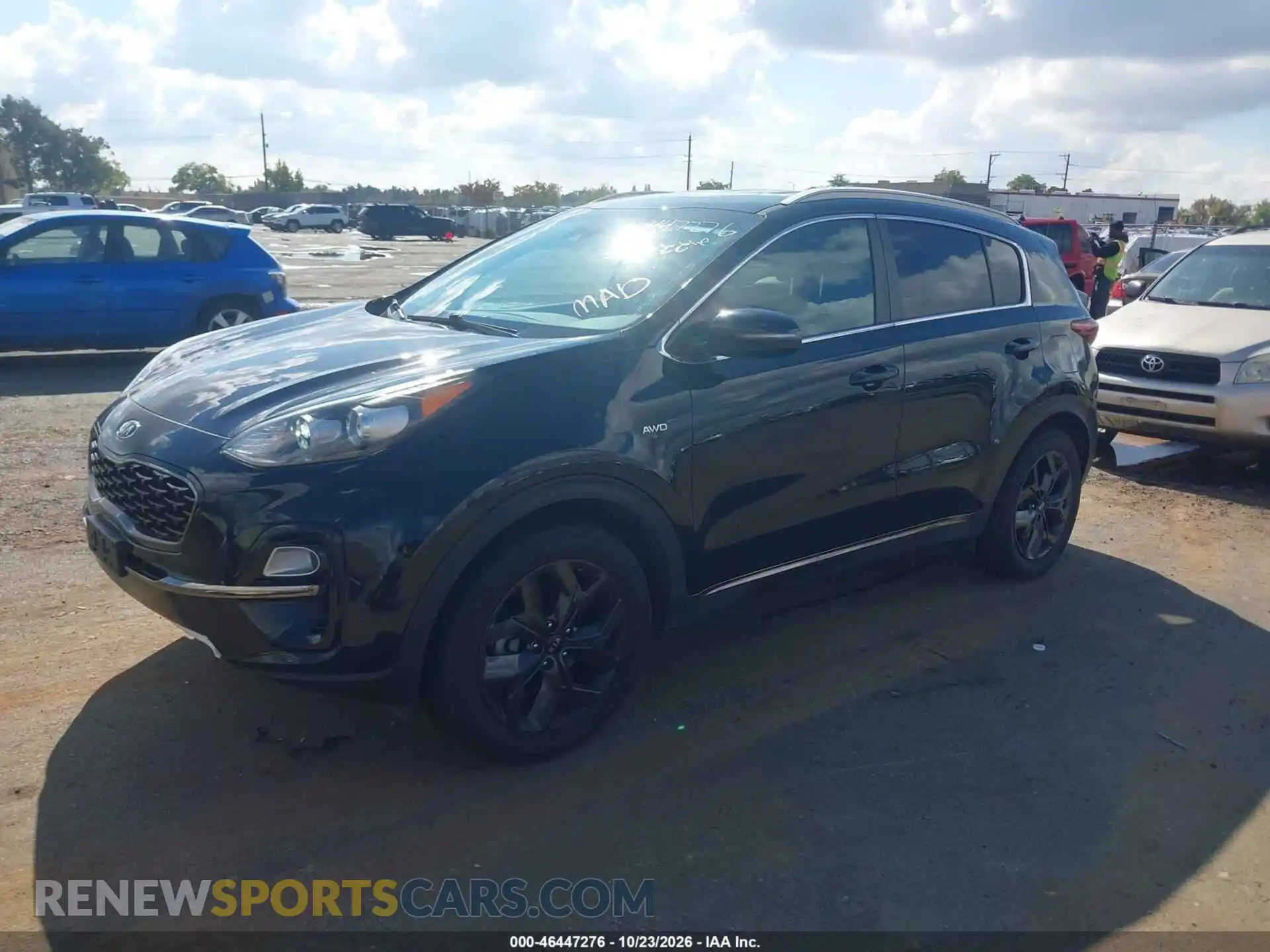 2 Photograph of a damaged car KNDP6CAC5M7905760 KIA SPORTAGE 2021