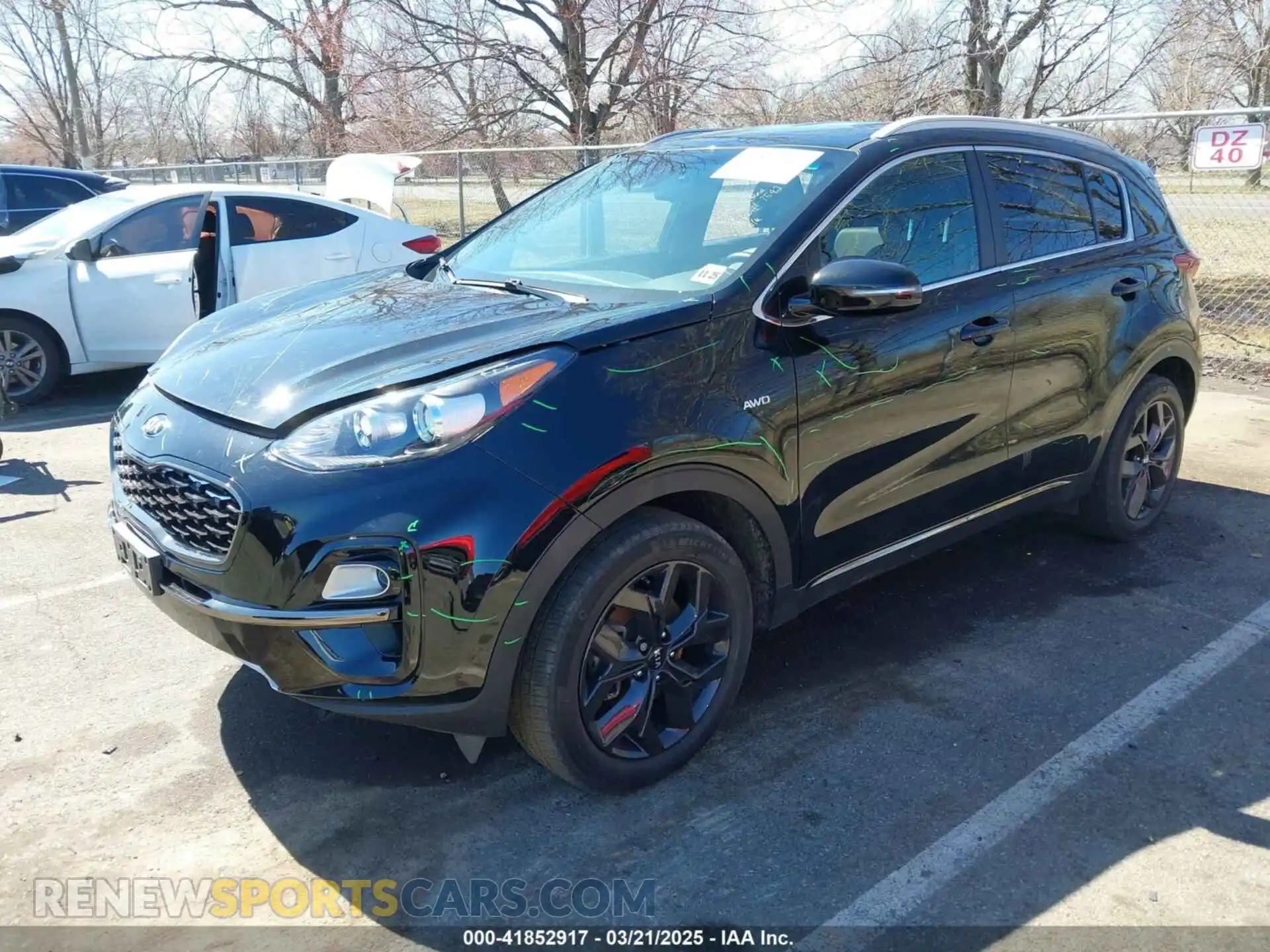 2 Photograph of a damaged car KNDP6CAC6M7887592 KIA SPORTAGE 2021