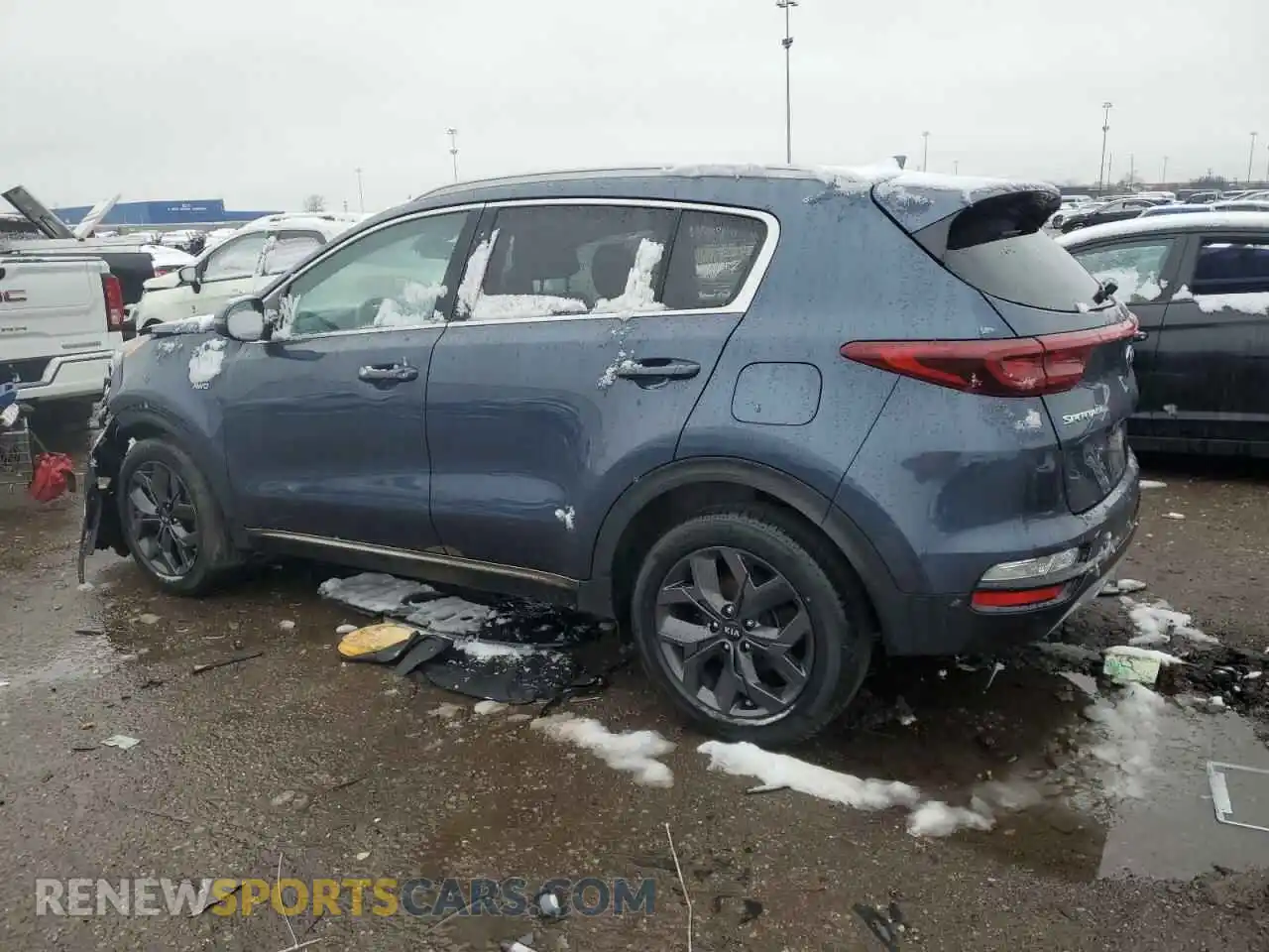 2 Photograph of a damaged car KNDP6CAC6M7914659 KIA SPORTAGE 2021