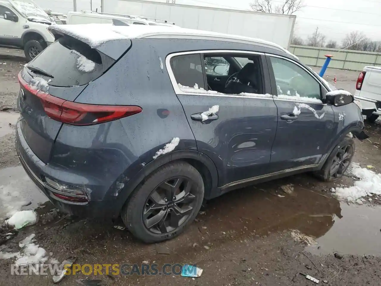 3 Photograph of a damaged car KNDP6CAC6M7914659 KIA SPORTAGE 2021