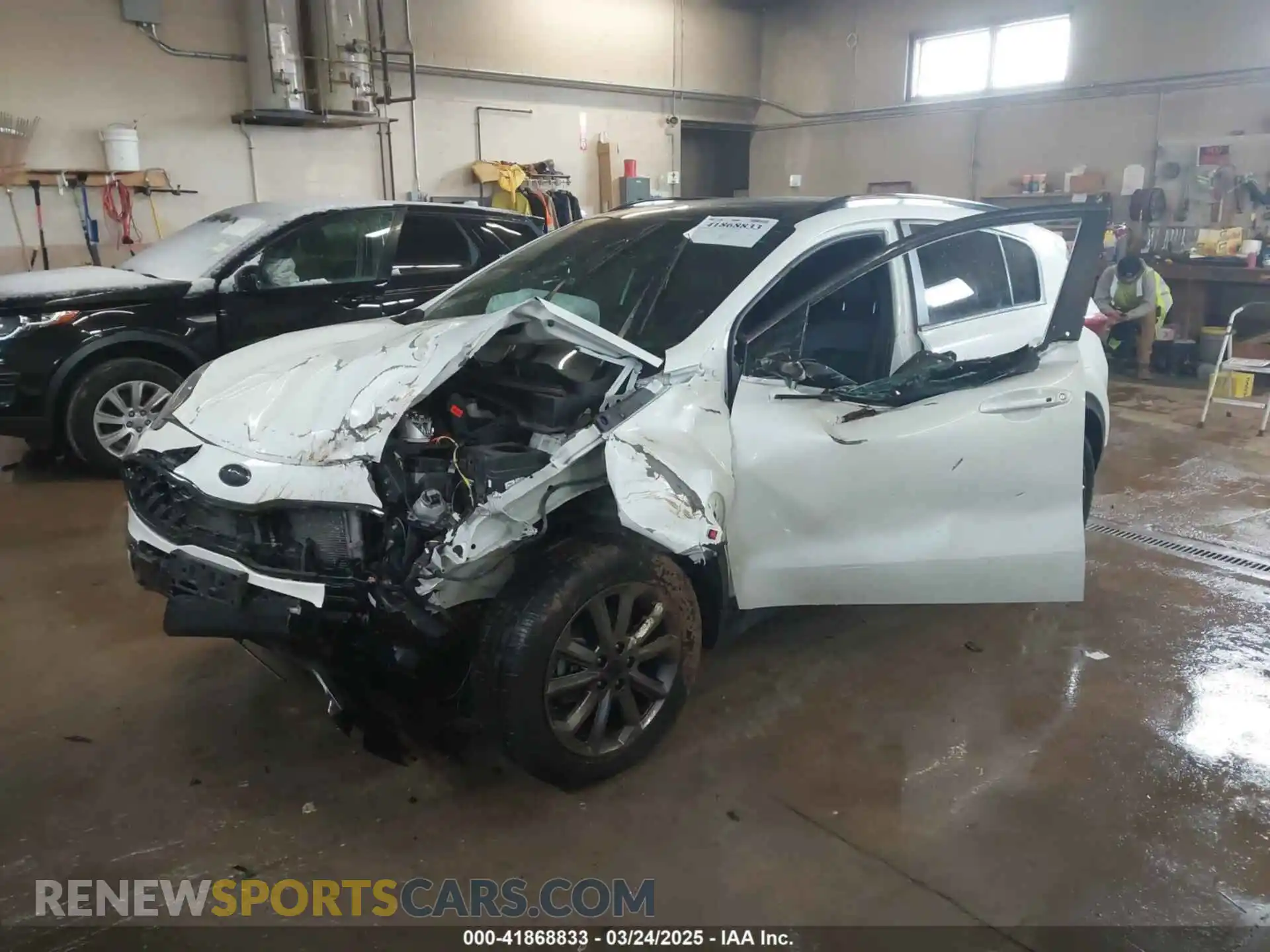 2 Фотография поврежденного автомобиля KNDP6CAC7M7888685 KIA SPORTAGE 2021