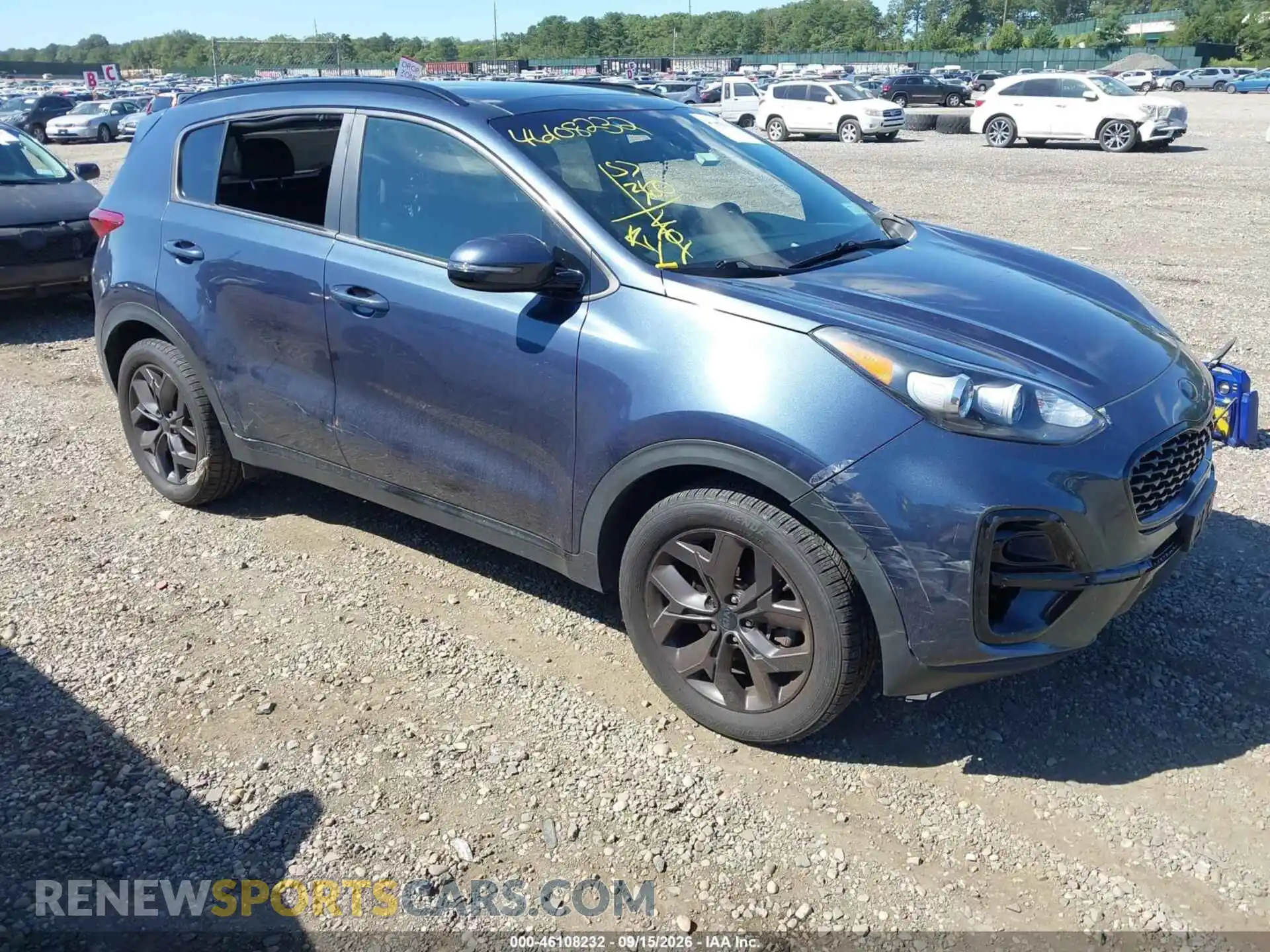 1 Фотография поврежденного автомобиля KNDP6CAC8M7929180 KIA SPORTAGE 2021