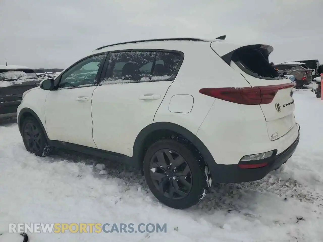 2 Фотография поврежденного автомобиля KNDP6CAC8M7935884 KIA SPORTAGE 2021