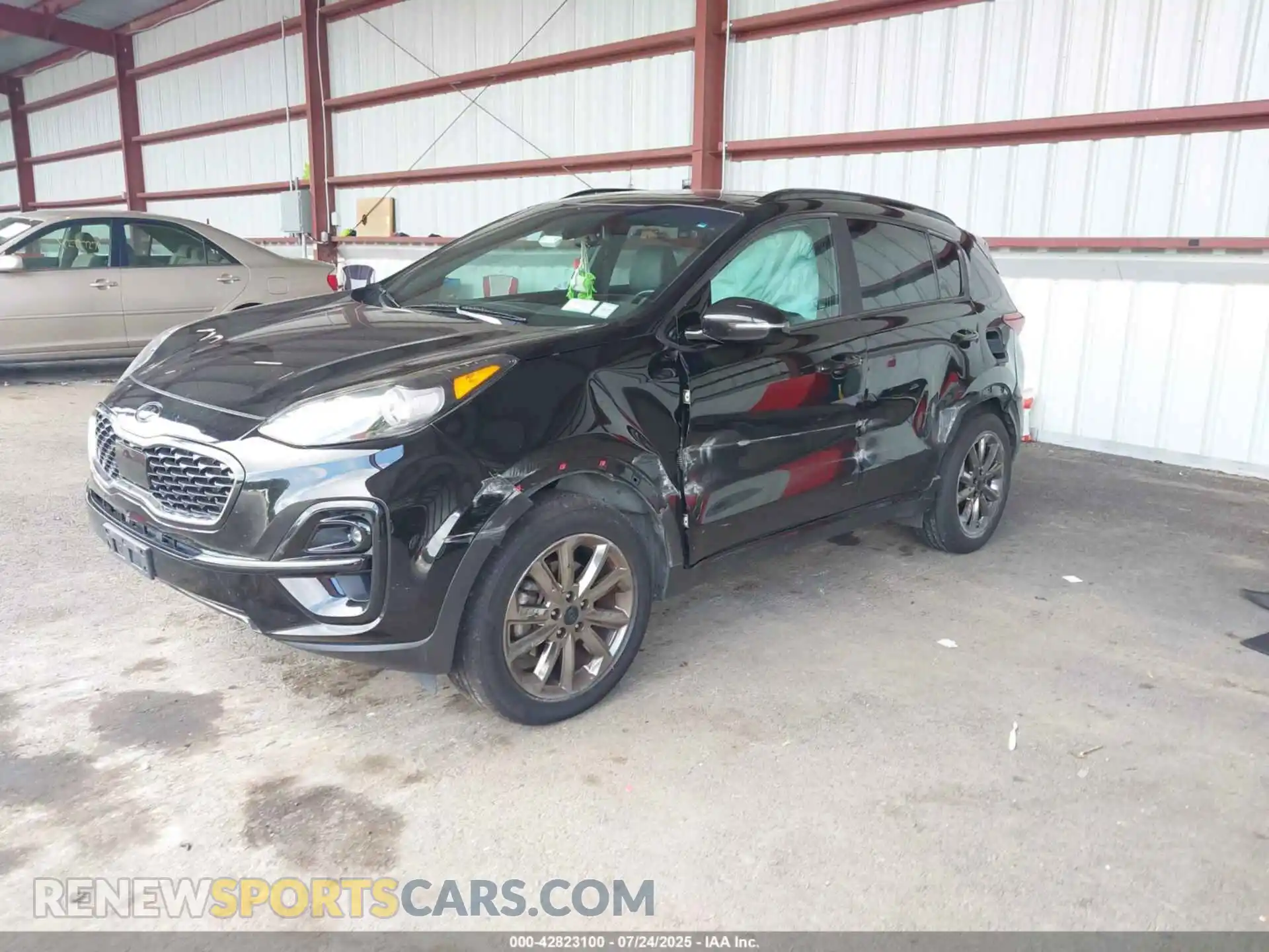 2 Photograph of a damaged car KNDP6CAC8M7936288 KIA SPORTAGE 2021