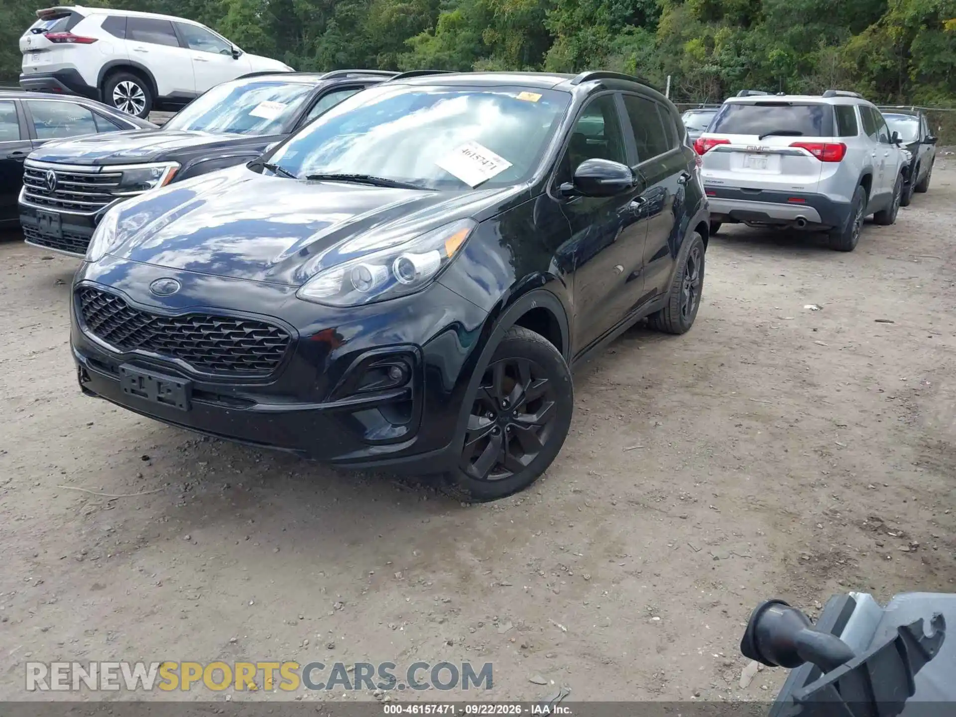 2 Photograph of a damaged car KNDP6CAC9M7854795 KIA SPORTAGE 2021
