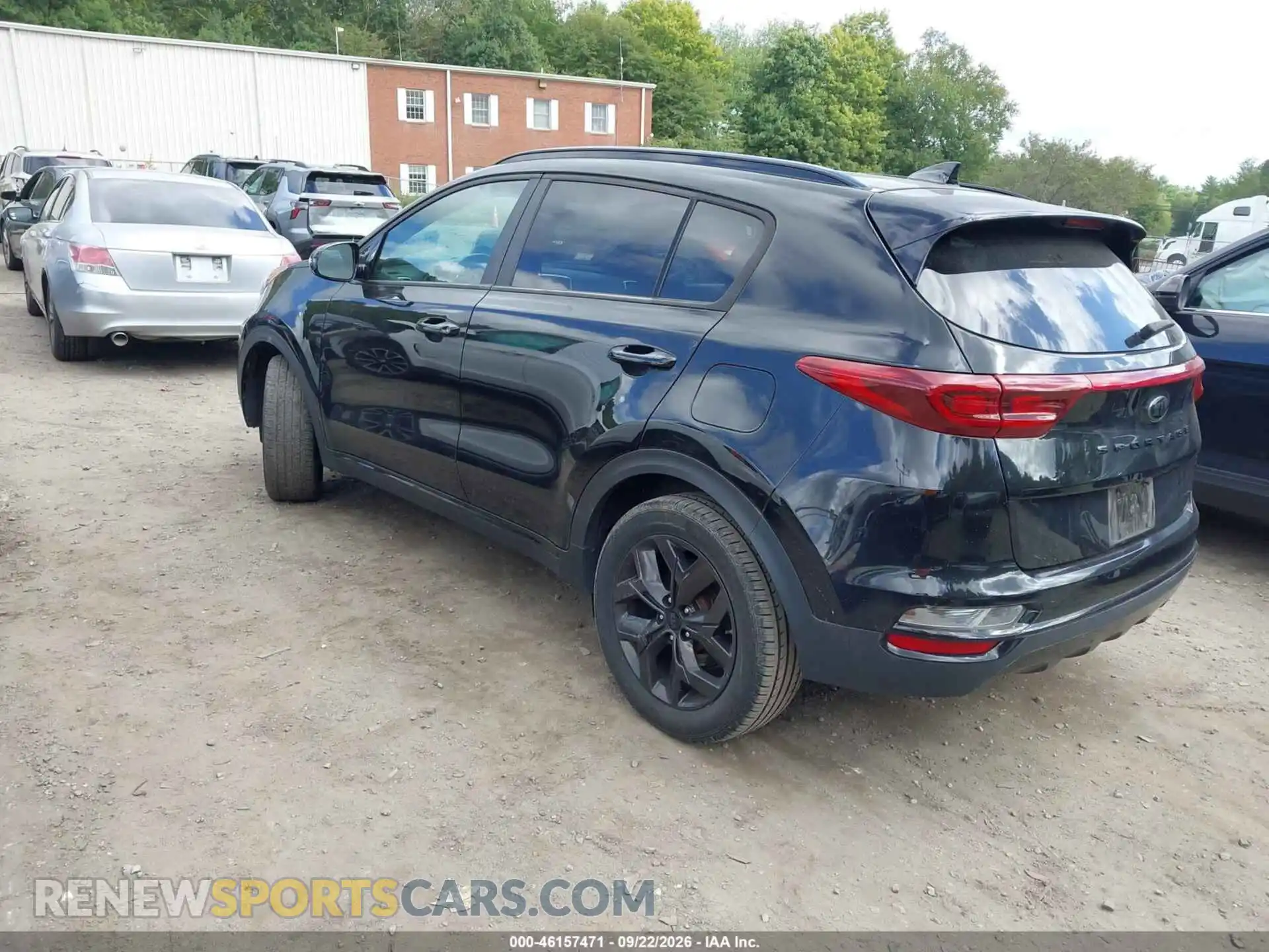 3 Photograph of a damaged car KNDP6CAC9M7854795 KIA SPORTAGE 2021