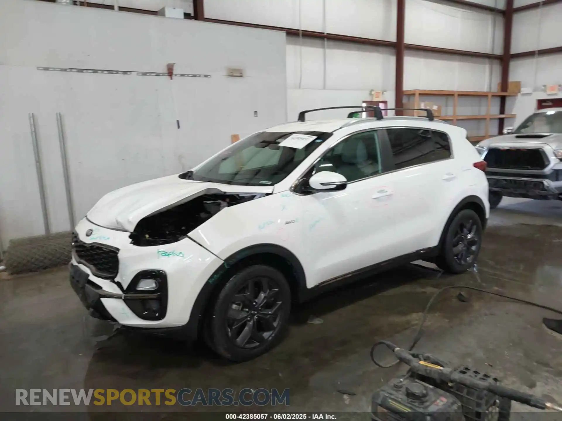 2 Photograph of a damaged car KNDP6CACXM7844163 KIA SPORTAGE 2021
