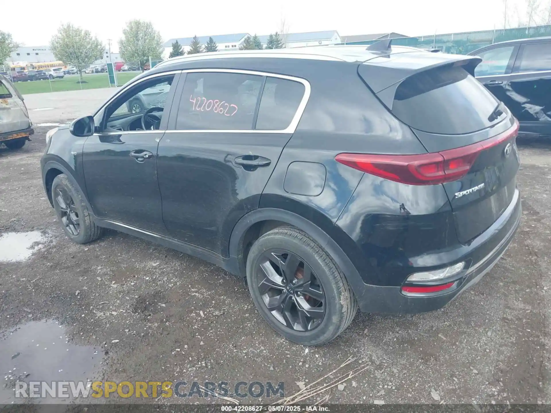 3 Фотография поврежденного автомобиля KNDP6CACXM7848732 KIA SPORTAGE 2021
