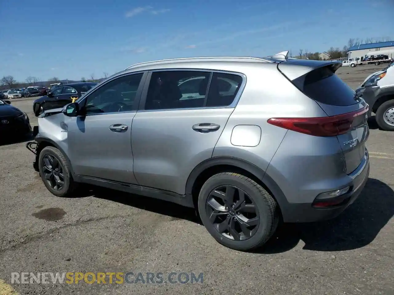 2 Фотография поврежденного автомобиля KNDP6CACXM7888356 KIA SPORTAGE 2021