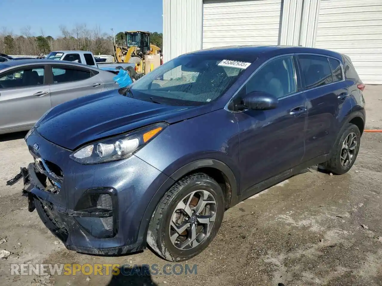 1 Photograph of a damaged car KNDPM3AC0M7856313 KIA SPORTAGE 2021