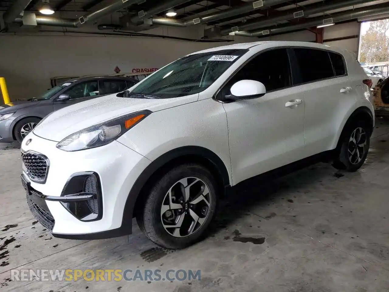 1 Photograph of a damaged car KNDPM3AC0M7863214 KIA SPORTAGE 2021
