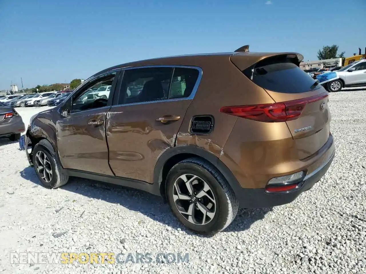 2 Photograph of a damaged car KNDPM3AC0M7870468 KIA SPORTAGE 2021