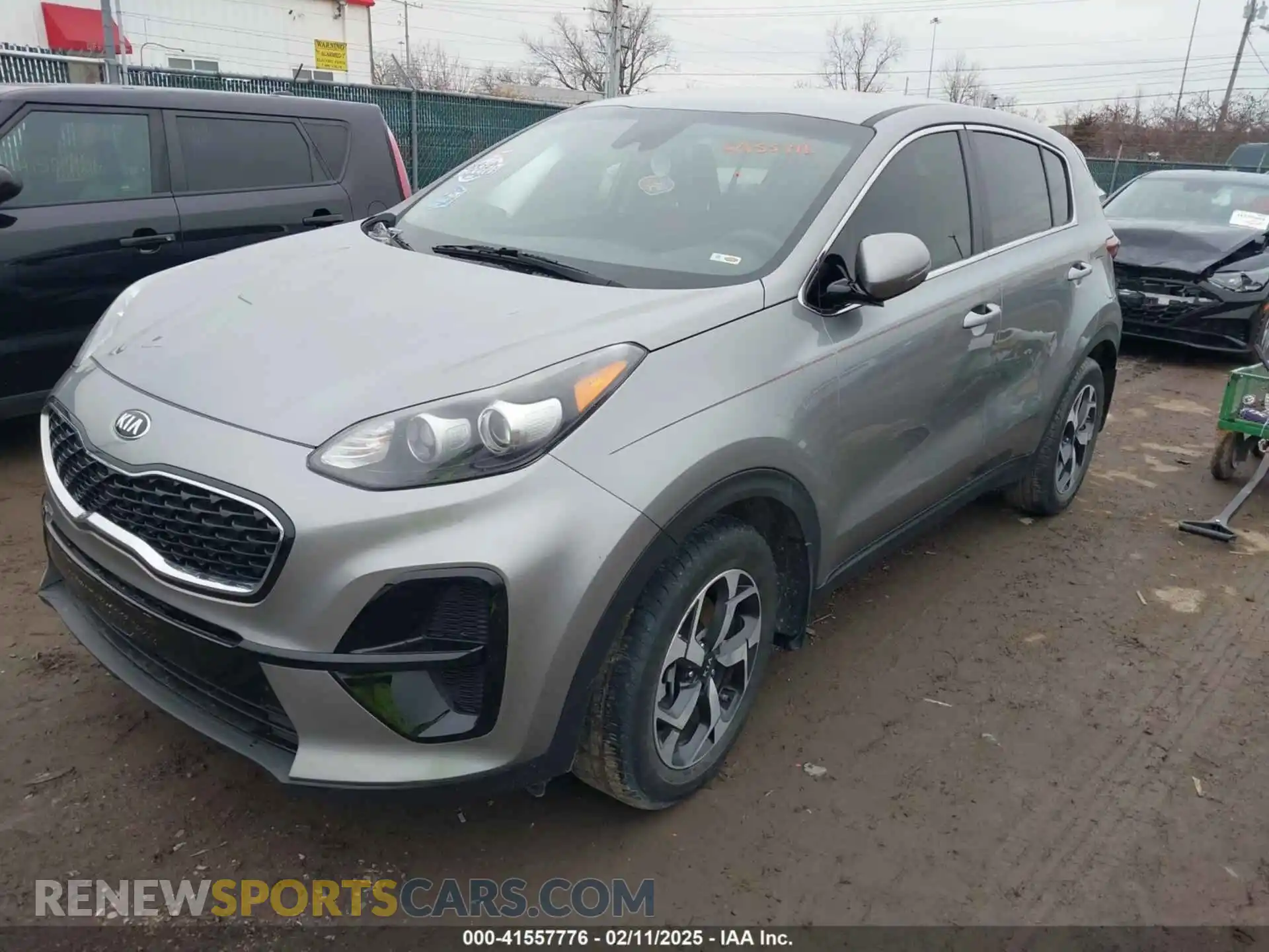 2 Фотография поврежденного автомобиля KNDPM3AC0M7878389 KIA SPORTAGE 2021