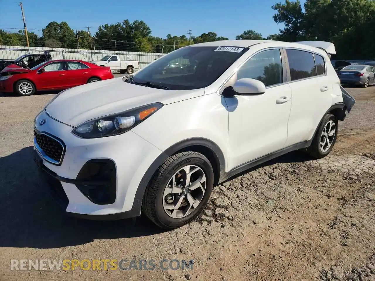1 Фотография поврежденного автомобиля KNDPM3AC0M7878845 KIA SPORTAGE 2021