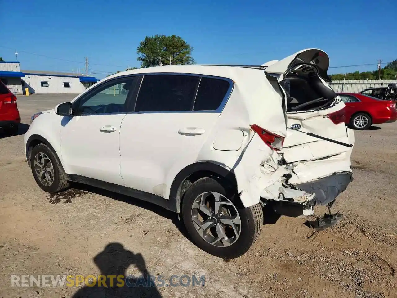 2 Фотография поврежденного автомобиля KNDPM3AC0M7878845 KIA SPORTAGE 2021