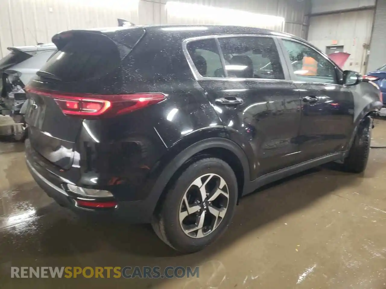 3 fotografías del automóvil dañado KNDPM3AC0M7903226 KIA SPORTAGE 2021