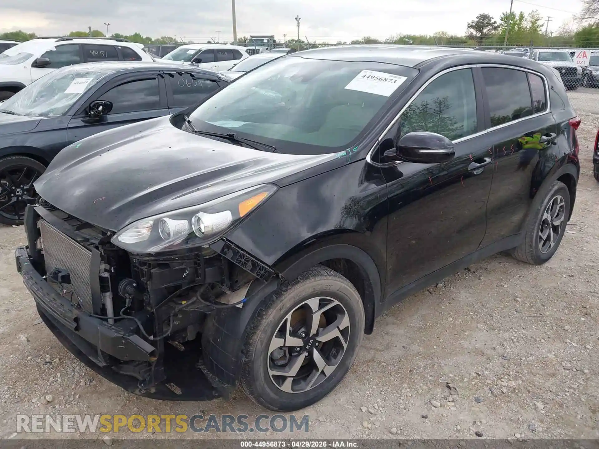2 Фотография поврежденного автомобиля KNDPM3AC0M7920303 KIA SPORTAGE 2021