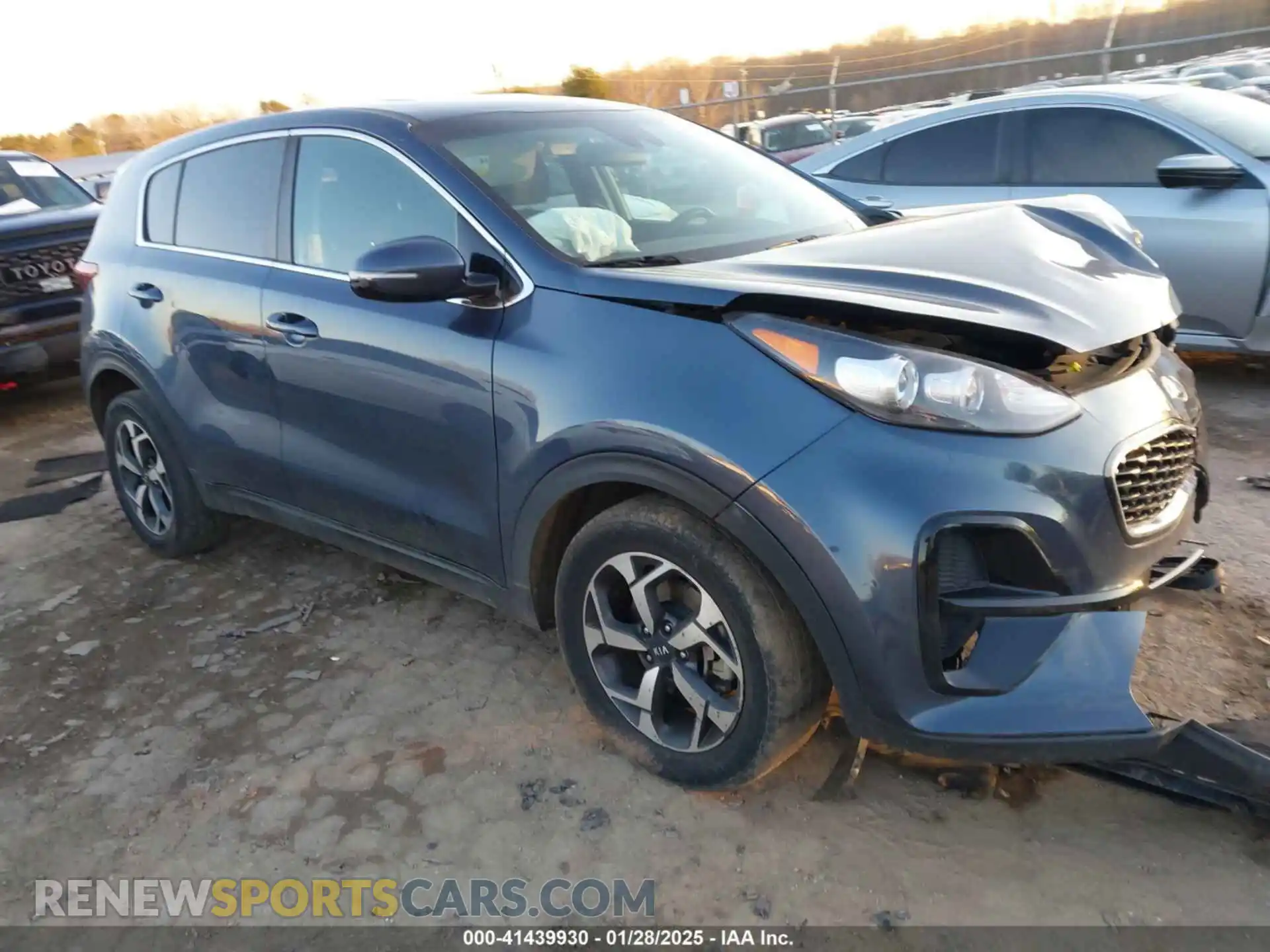 1 Photograph of a damaged car KNDPM3AC1M7847572 KIA SPORTAGE 2021