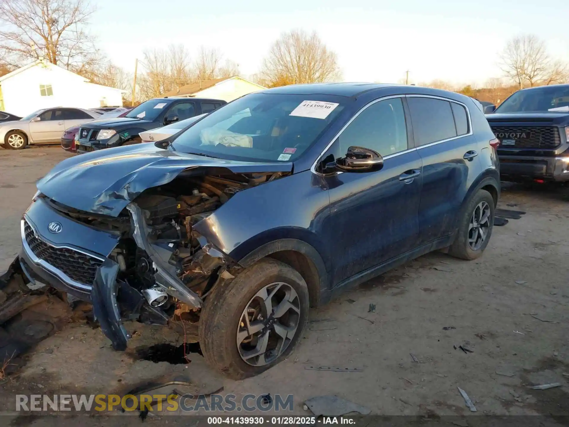 2 Photograph of a damaged car KNDPM3AC1M7847572 KIA SPORTAGE 2021