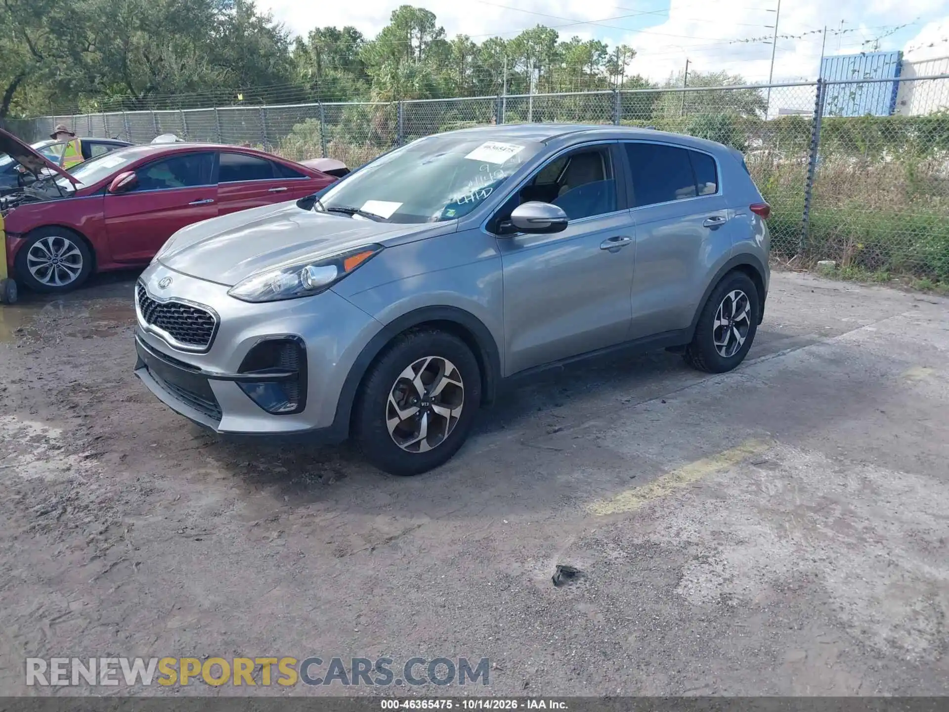 2 Photograph of a damaged car KNDPM3AC1M7891149 KIA SPORTAGE 2021