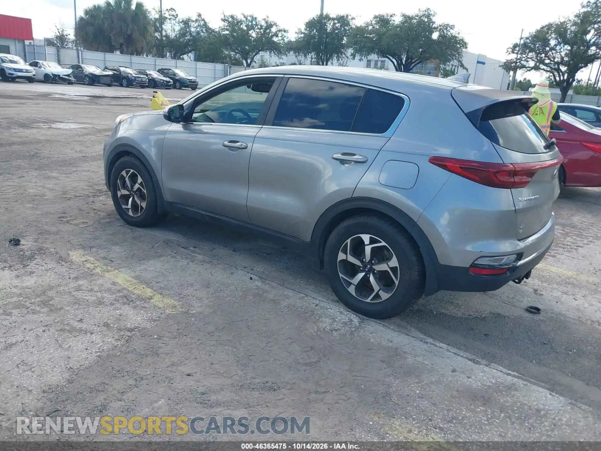 3 Photograph of a damaged car KNDPM3AC1M7891149 KIA SPORTAGE 2021