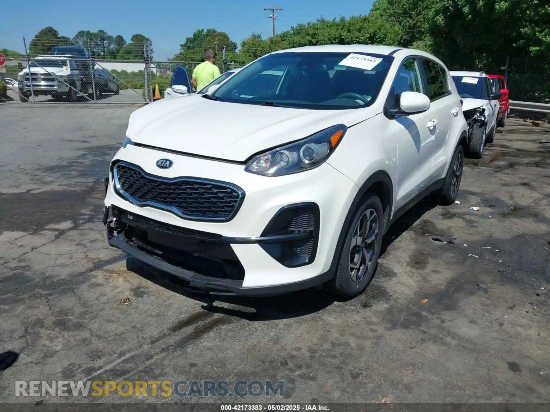 2 Photograph of a damaged car KNDPM3AC1M7894309 KIA SPORTAGE 2021