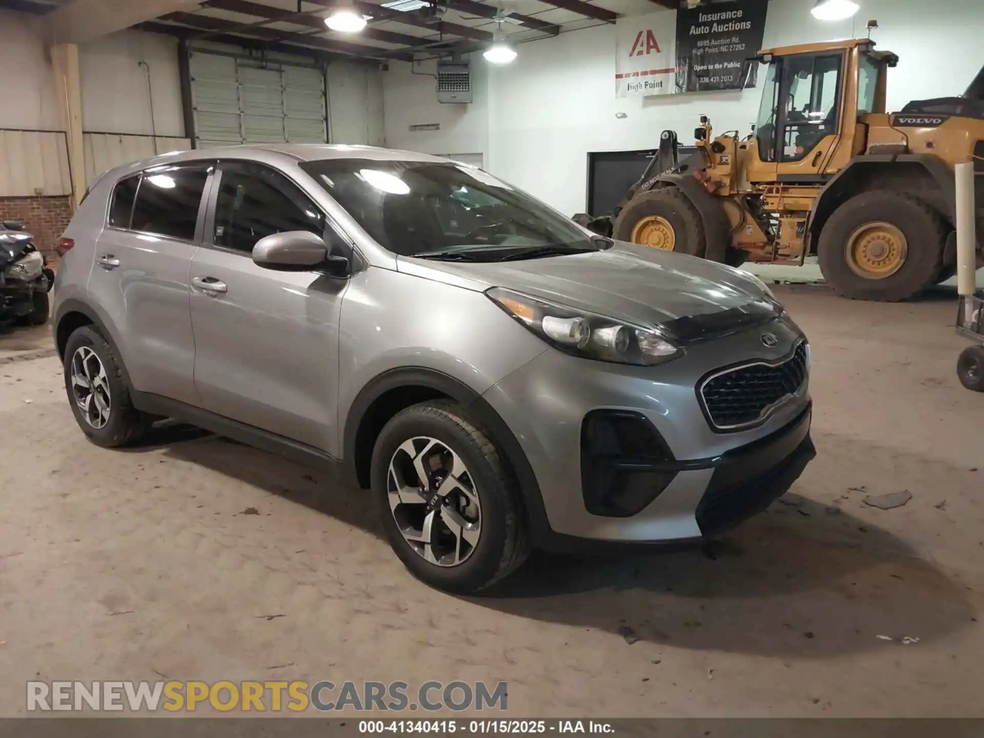 1 Photograph of a damaged car KNDPM3AC1M7897159 KIA SPORTAGE 2021