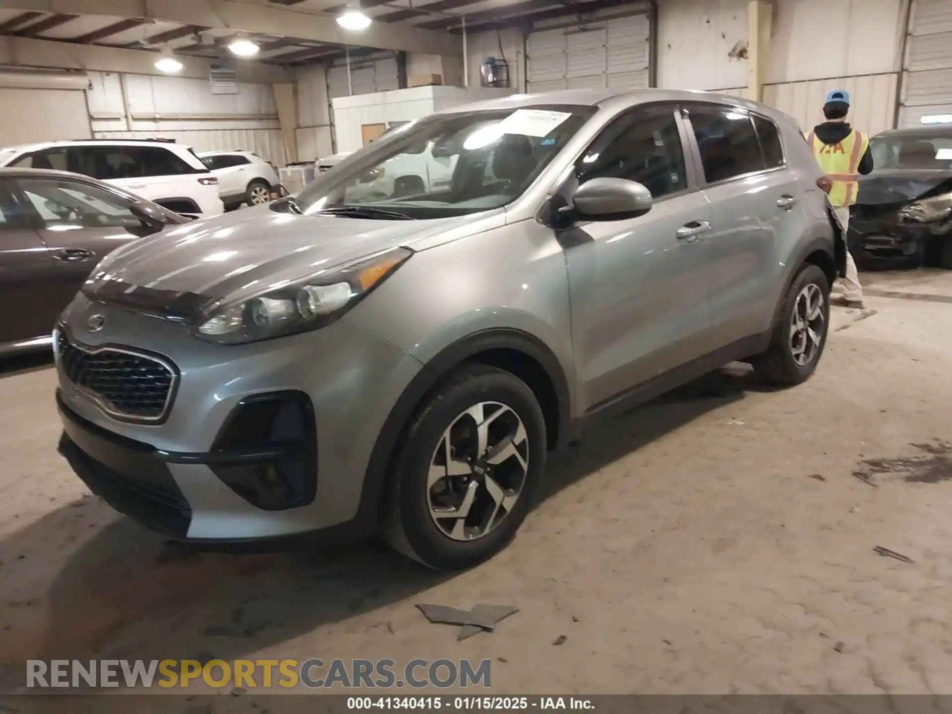2 Photograph of a damaged car KNDPM3AC1M7897159 KIA SPORTAGE 2021