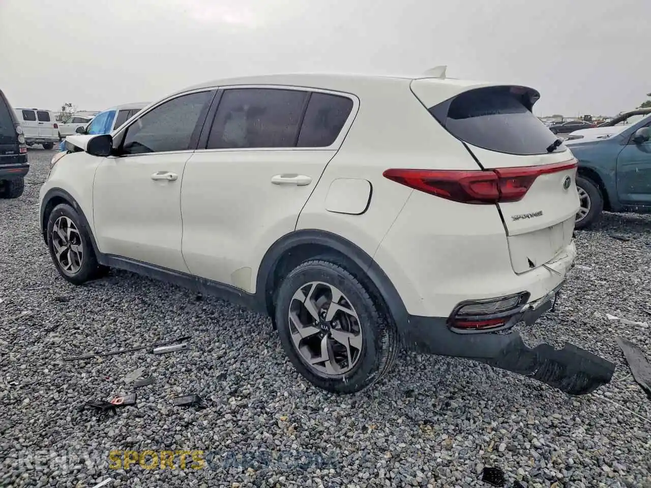 2 Photograph of a damaged car KNDPM3AC1M7908838 KIA SPORTAGE 2021