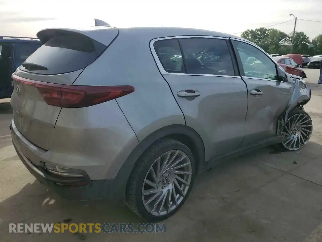 3 Photograph of a damaged car KNDPM3AC1M7920746 KIA SPORTAGE 2021