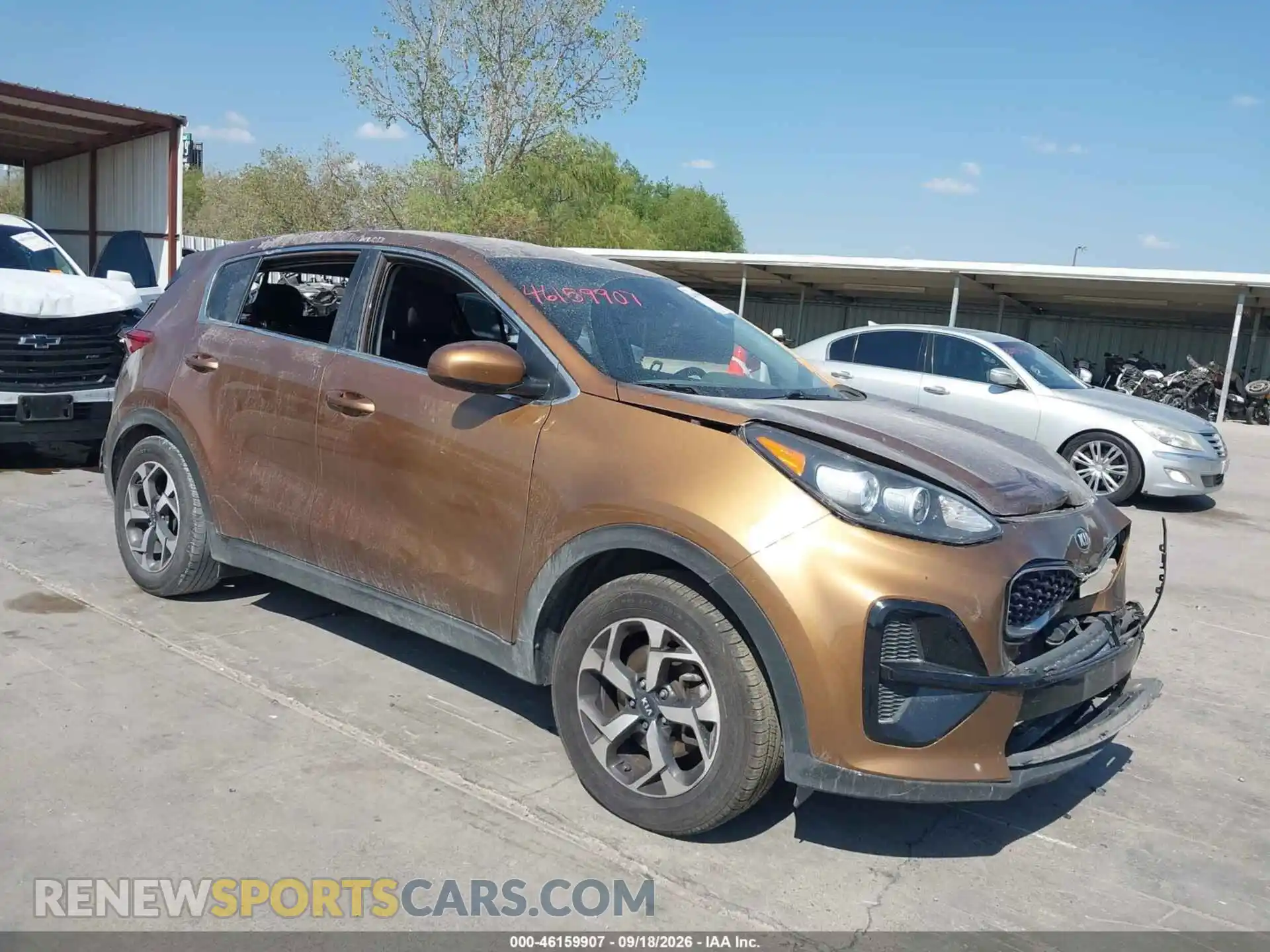 1 Фотография поврежденного автомобиля KNDPM3AC1M7923033 KIA SPORTAGE 2021
