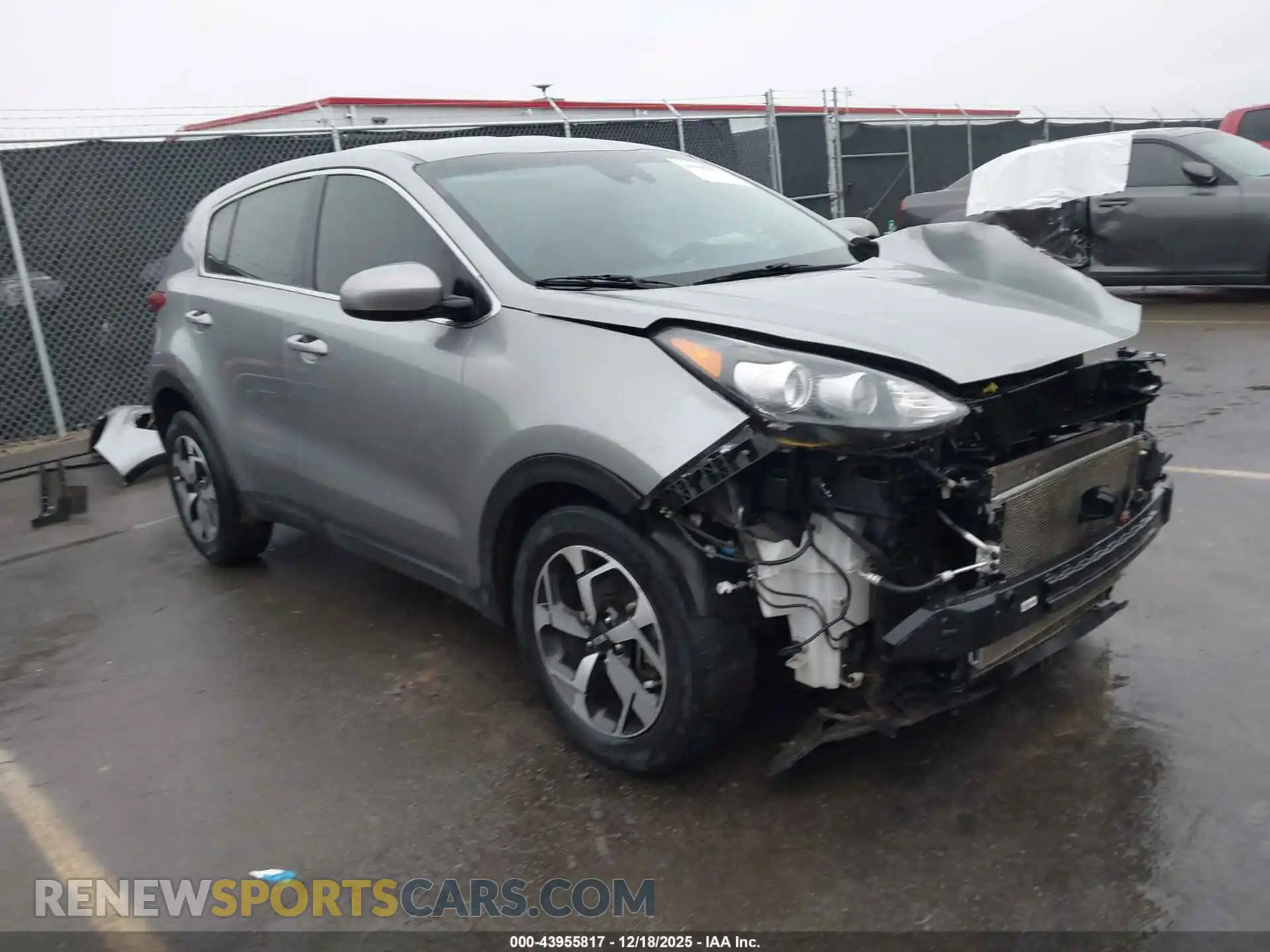 1 Photograph of a damaged car KNDPM3AC1M7929771 KIA SPORTAGE 2021