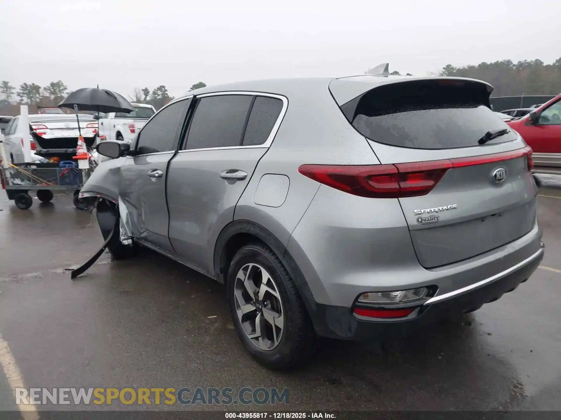 3 Photograph of a damaged car KNDPM3AC1M7929771 KIA SPORTAGE 2021