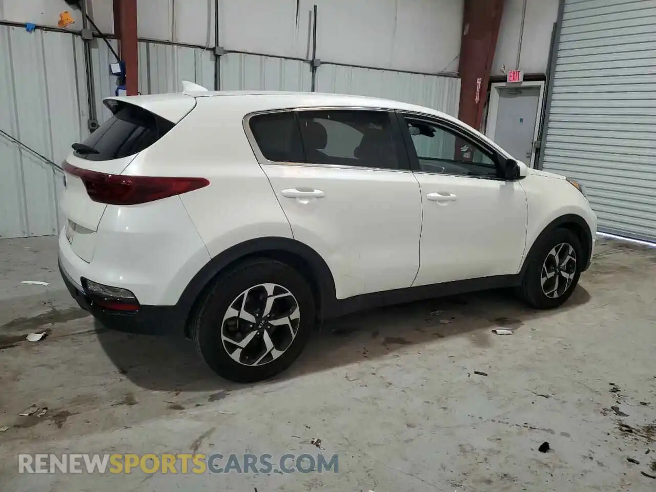 3 Photograph of a damaged car KNDPM3AC1M7929981 KIA SPORTAGE 2021