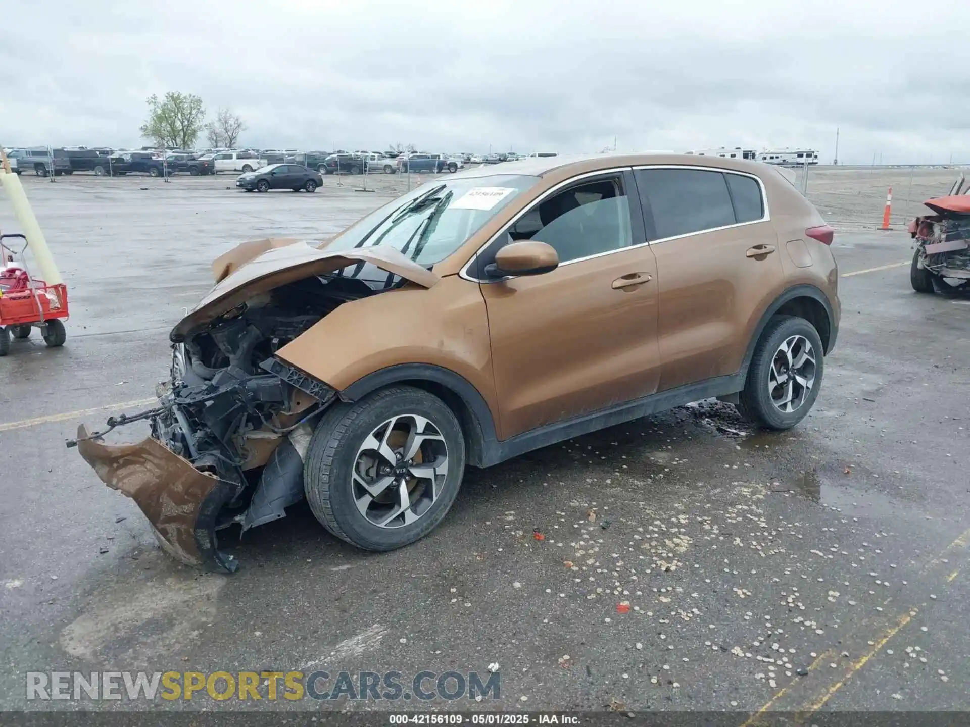 2 Photograph of a damaged car KNDPM3AC2M7854658 KIA SPORTAGE 2021