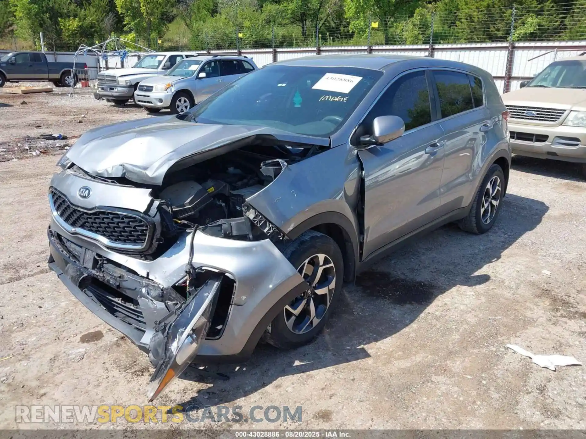 2 fotografías del automóvil dañado KNDPM3AC2M7868656 KIA SPORTAGE 2021