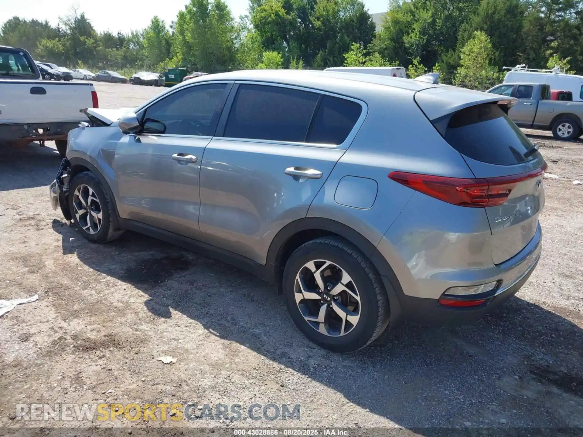3 fotografías del automóvil dañado KNDPM3AC2M7868656 KIA SPORTAGE 2021