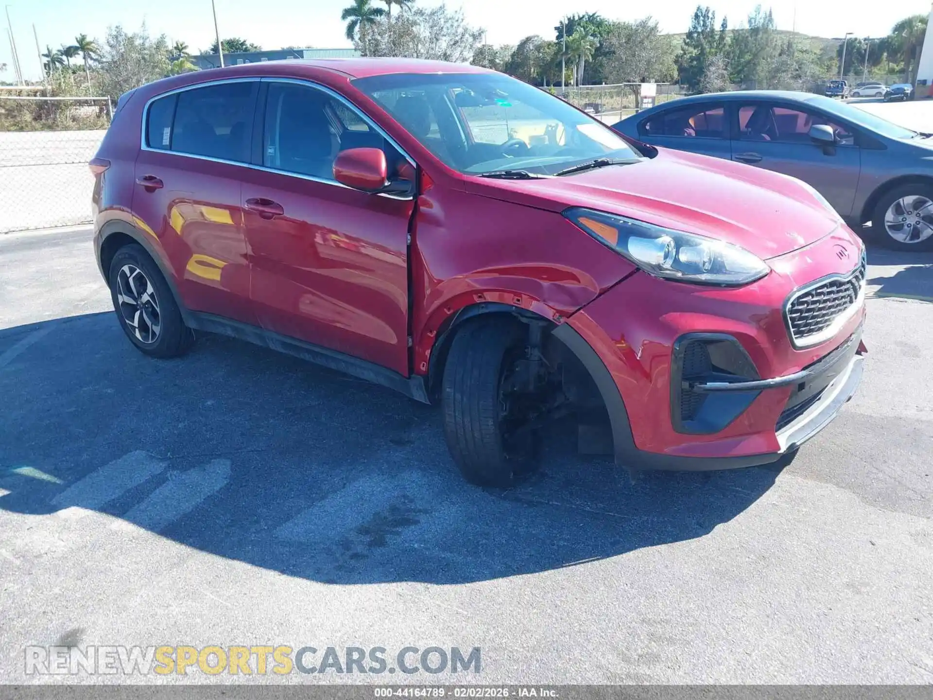 1 Photograph of a damaged car KNDPM3AC2M7884971 KIA SPORTAGE 2021