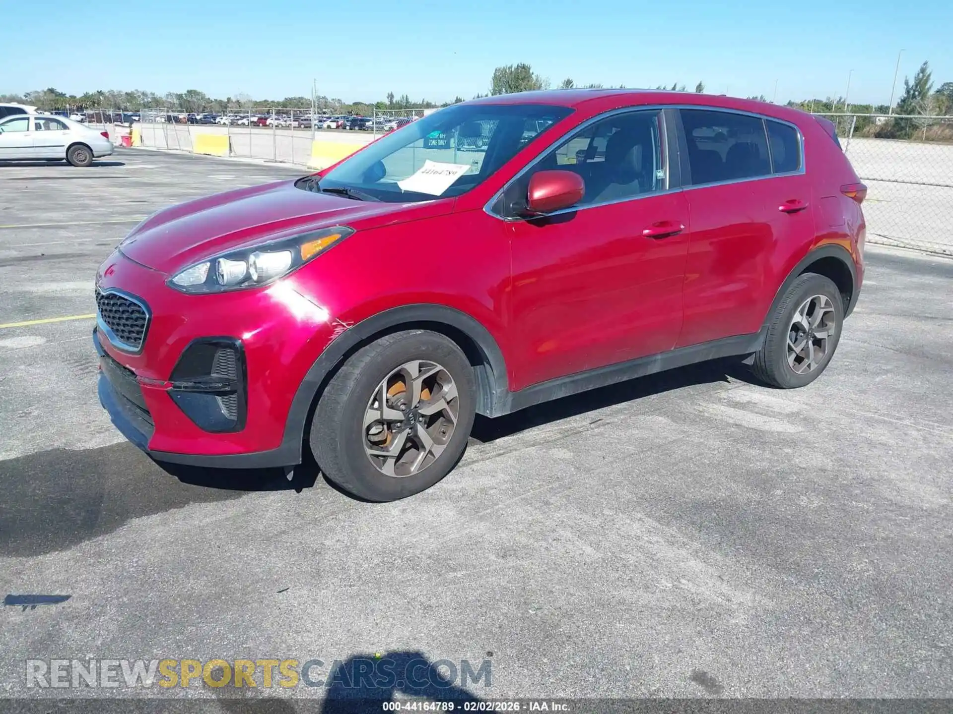2 Photograph of a damaged car KNDPM3AC2M7884971 KIA SPORTAGE 2021