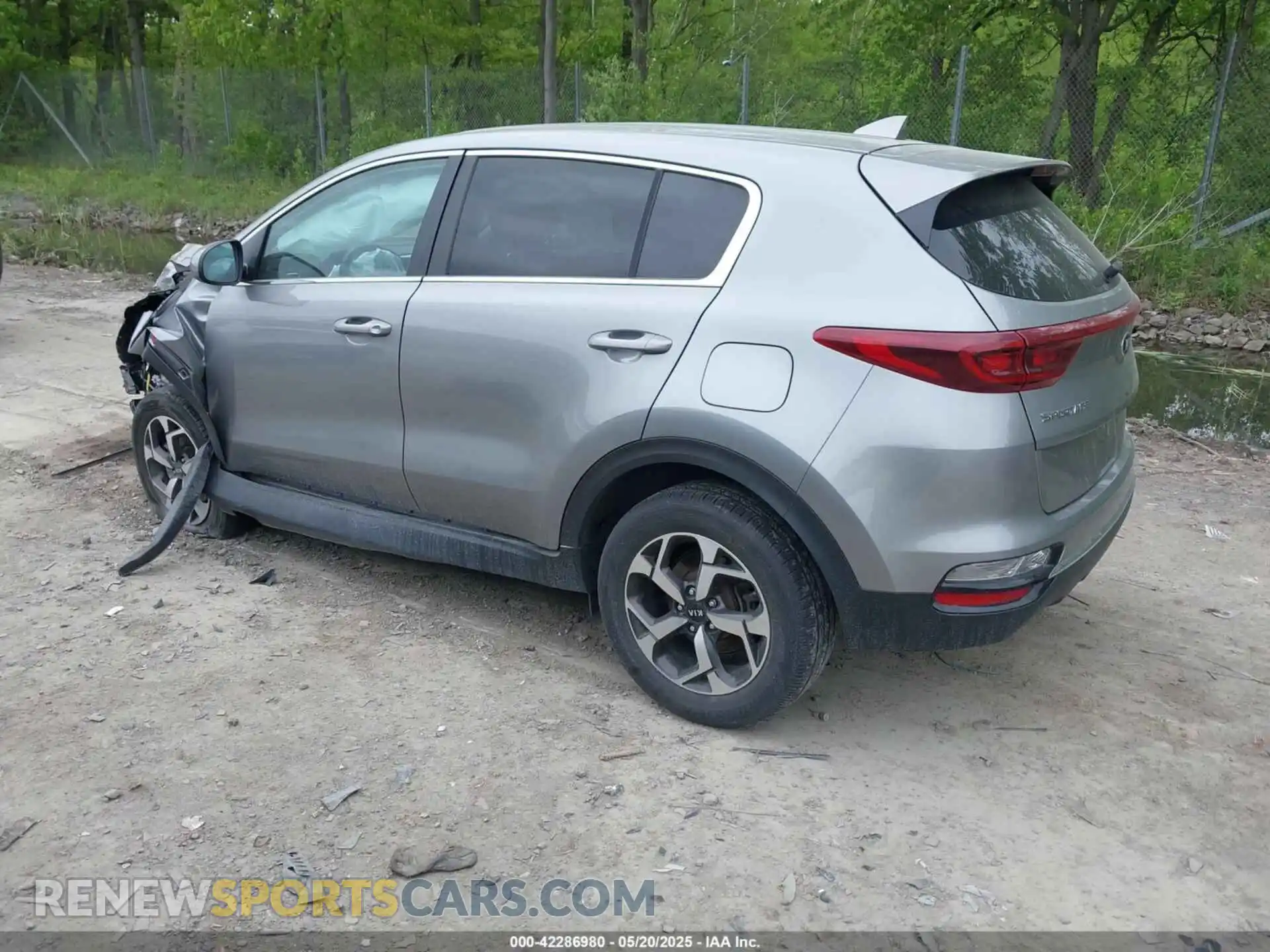 3 Photograph of a damaged car KNDPM3AC2M7887935 KIA SPORTAGE 2021