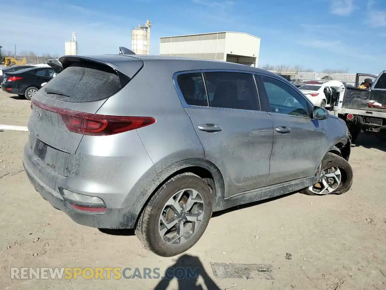 3 Фотография поврежденного автомобиля KNDPM3AC2M7911439 KIA SPORTAGE 2021