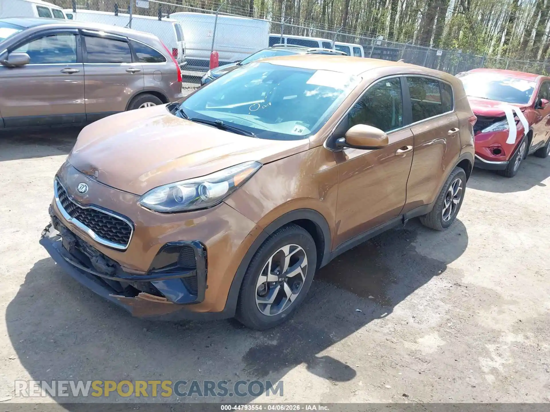 2 Photograph of a damaged car KNDPM3AC2M7921906 KIA SPORTAGE 2021