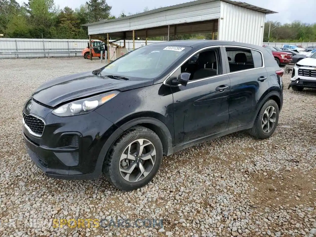 1 Photograph of a damaged car KNDPM3AC2M7926068 KIA SPORTAGE 2021